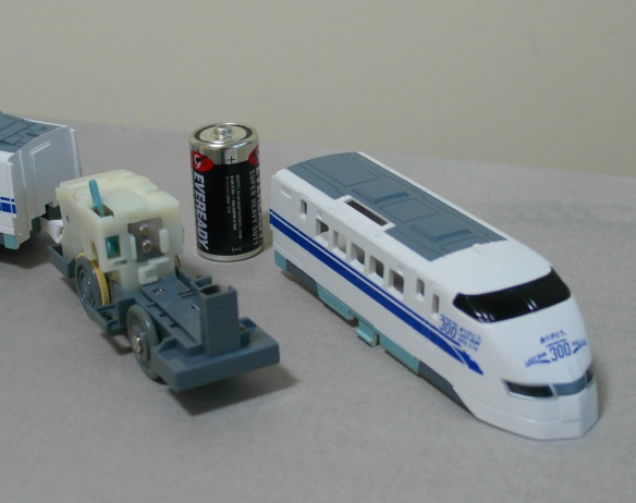 plarail shinkansen series 300 last run - battery change